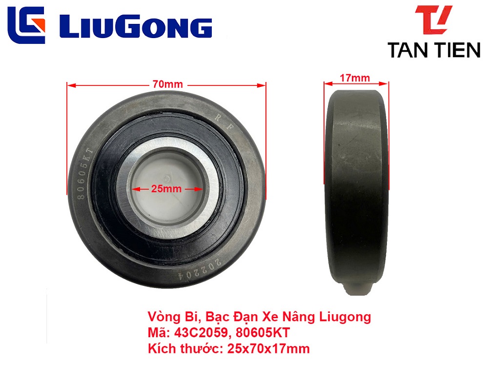 Bi Càng Xe Nâng Liugong 43C2059